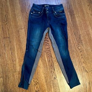 28R Tredstep full seat denim breeches